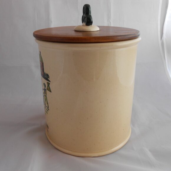 Vintage Poppy Trail By Metlox Flour And Coffee Canisters, California, Jars - Picture 6 of 16